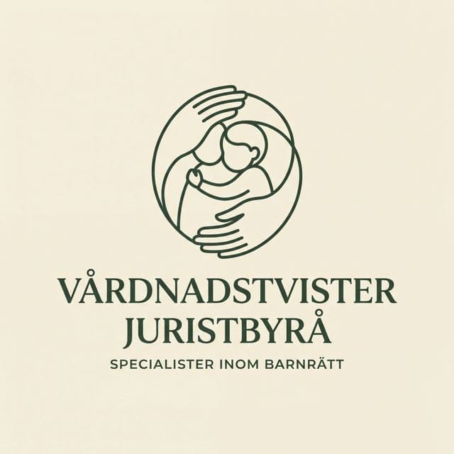 Vårdnadstvister juristbyrå logotyp i samband med kontaktformulär