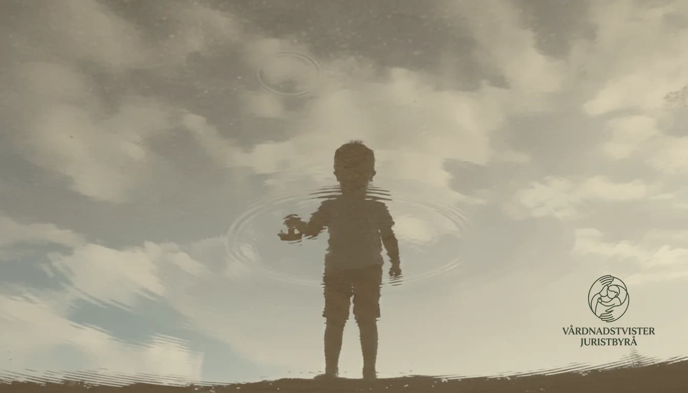 Ljust mötesrum som förmedlar lugn juridisk vägledning i vårdnadstvist i Göteborg